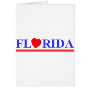 Florida coeur rouge