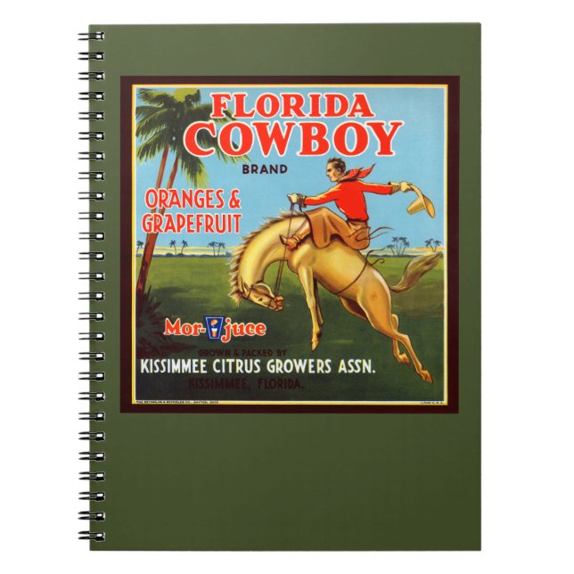 Florida Cowboy Notebook (Front)