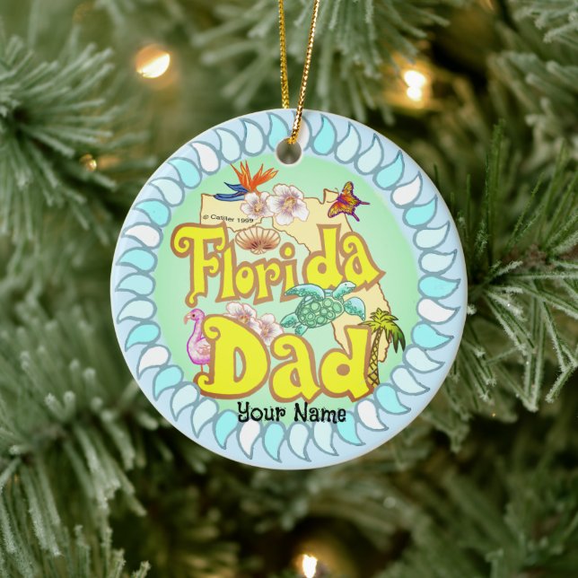 Florida Dad ornament (Tree)