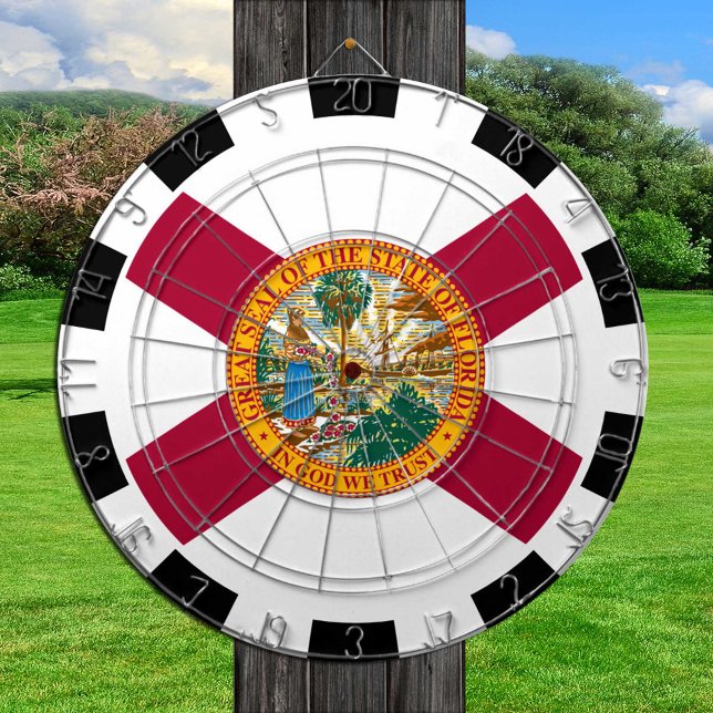 Florida Dartboard USA & Florida Flag / game board (Creator Uploaded)