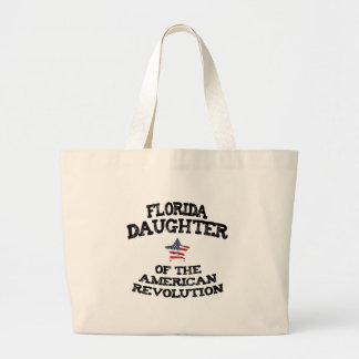 Florida Daughter Of The American Revolution FL USA Large Tote Bag