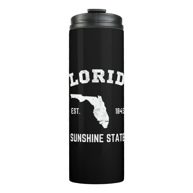 Florida Est 1845 Sunshine State Thermal Tumbler (Front)