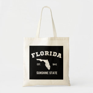 Florida Est 1845 Sunshine State Tote Bag