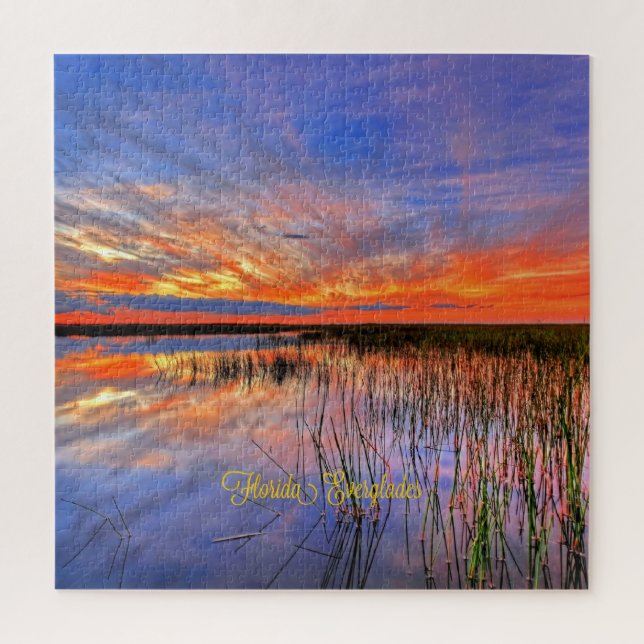 Florida Everglades, scenic panorama, Jigsaw Puzzle (Vertical)