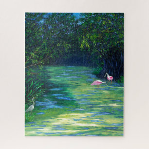 Florida Everglades Wildlife Refuge Jigsaw Puzzle
