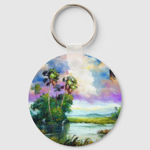 Florida Everglades Wind Key Ring
