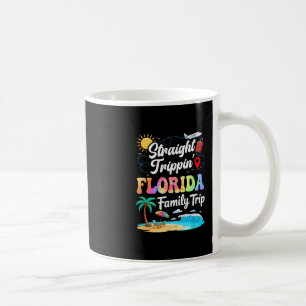 Florida Family Vacation 2025 Straight Trippin Trip Coffee Mug