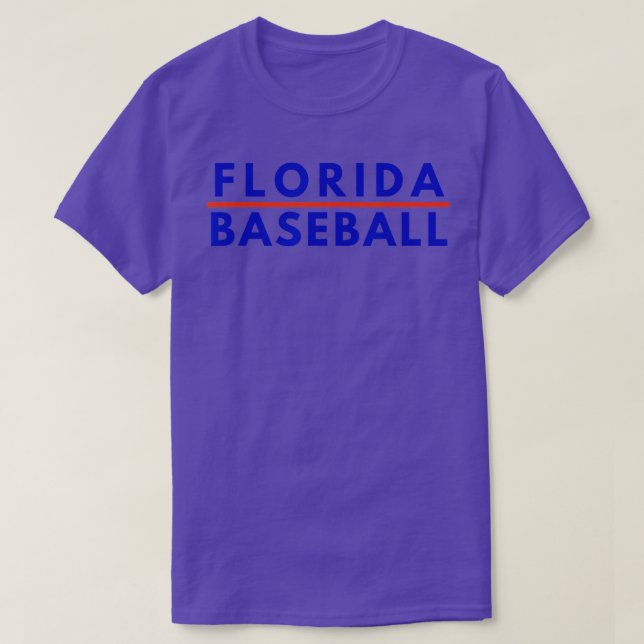 Florida FL Baseball Fans 1  T-Shirt (Design Front)