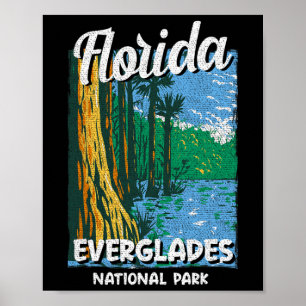 Florida Fl Miami Summer Vibes Beach Sunshine State Poster