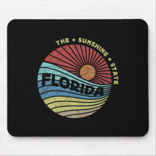 Florida Fl Summer Miami Vibes Beach Sunshine State Mouse Pad