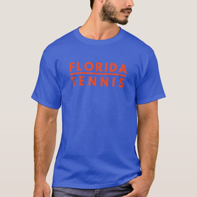 Florida FL Tennis Fans Gator State Pride T-Shirt (Front)