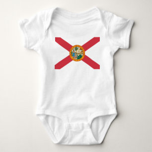 Florida Flag Baby Bodysuit