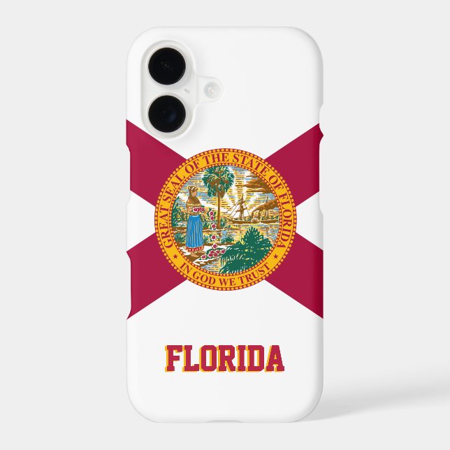 Florida Flag case, Florida fashion /sports USA (Back)