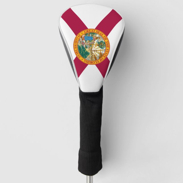 Florida flag golf head cover (Front)