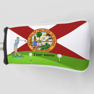Florida flag golf head cover