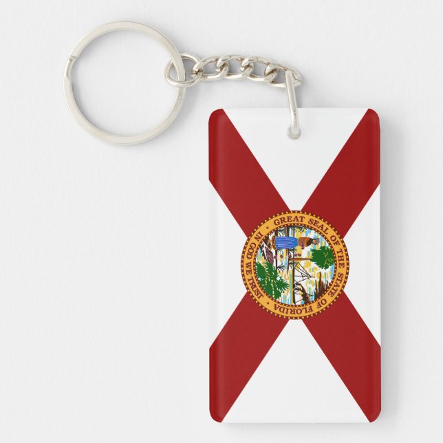 Florida flag key ring (Front)