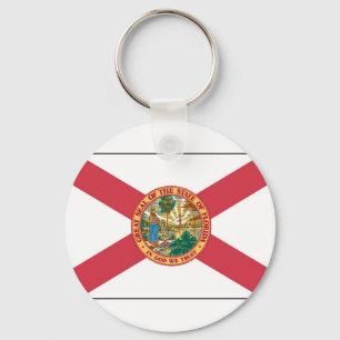 Florida flag key ring