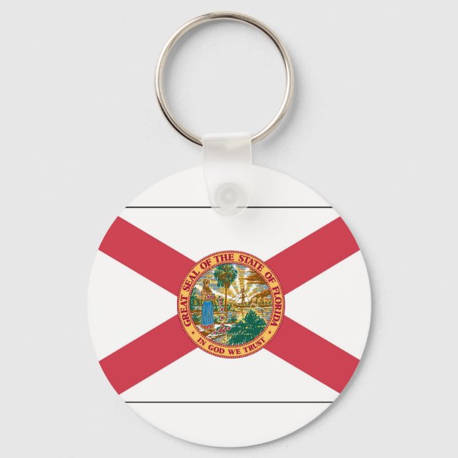 Florida flag key ring (Front)