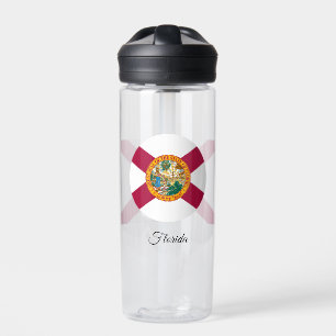 Florida Flag, Patriotic USA, Florida Water Bottle