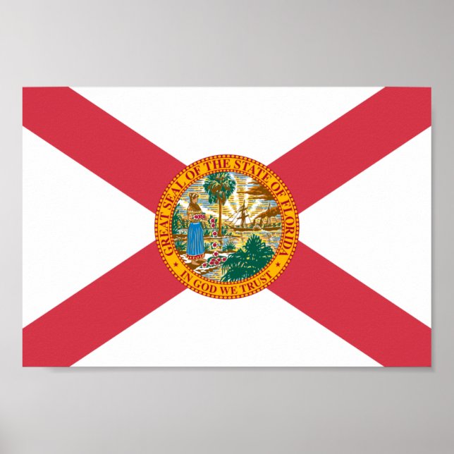 Florida Flag Poster (Front)