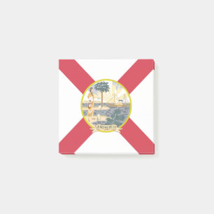 Florida Flag: The Sunshine State of Floridians Post-it Notes