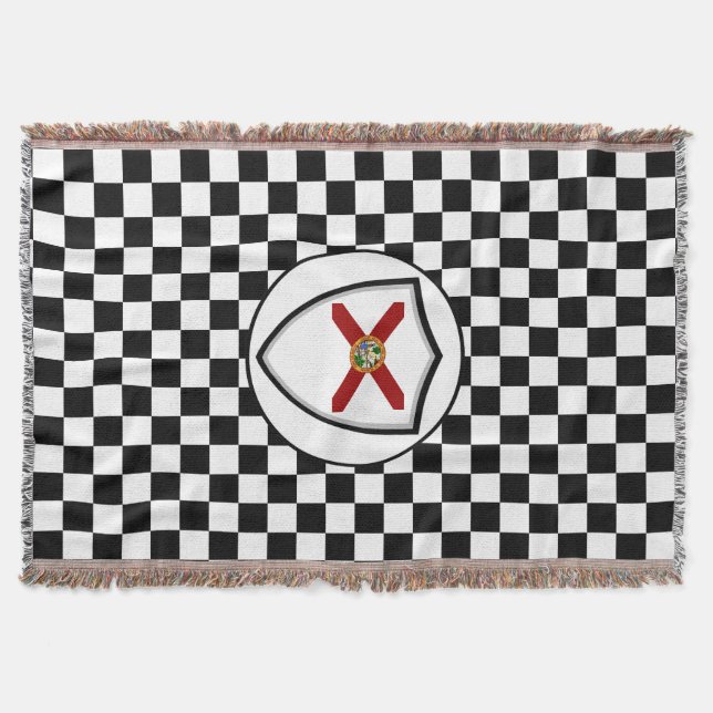Florida flag throw blanket (Front)