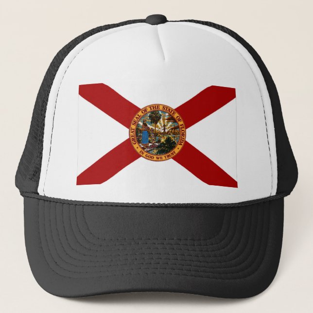 Florida Flag Trucker Hat (Front)