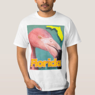 Florida flamingo shirt F/B
