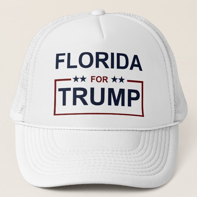 Florida for Trump Trucker Hat (Front)