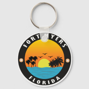 Florida-fort myers beach  key ring