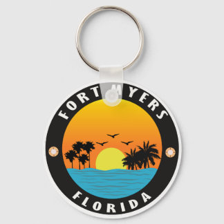 Florida-fort myers beach key ring