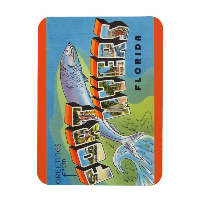 Florida, Fort Myers Magnet (Vertical)