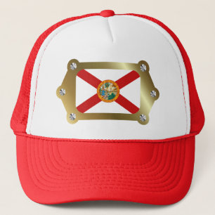 Florida framed Flag Hat