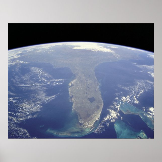 Florida from Space Canvas Print (Front)