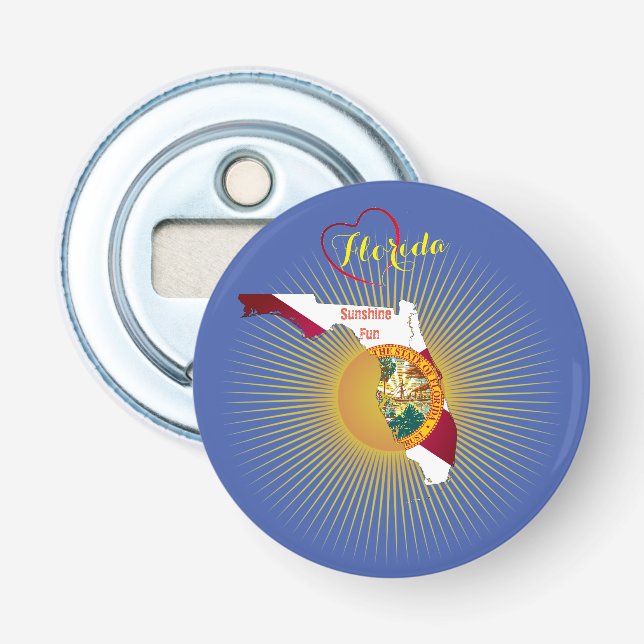 Florida Fun Promotional  Bottle Opener (Front)