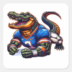 Florida gators  square sticker