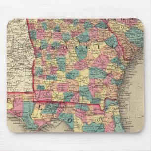 Florida, Georgia, and South Carolina 2 Mouse Pad