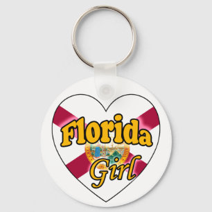 Florida Girl Key Ring