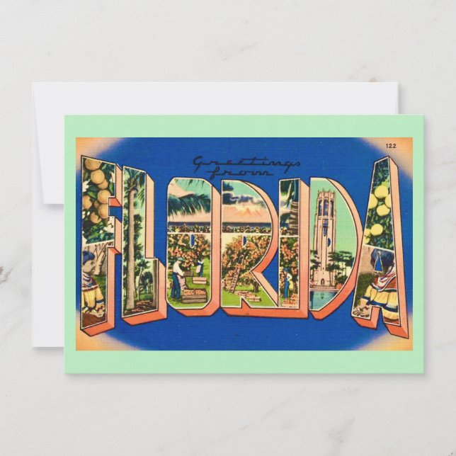 Florida Greeting Moving Announcement (Front)