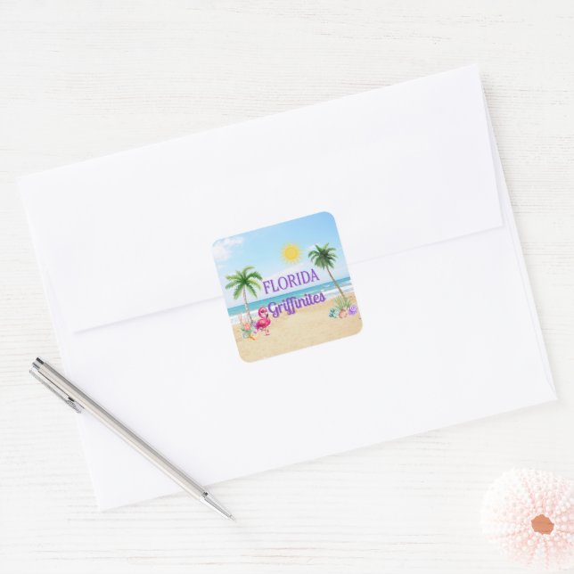 Florida Griffinite Square Envelope Seals (Envelope)