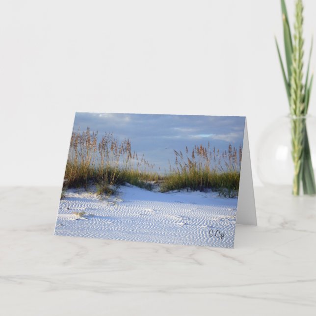 Florida Gulf Coast Beach Card (Front)