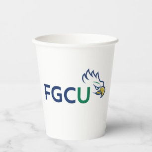 Florida Gulf Coast University Eagles Paper Cups