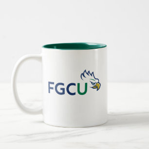 Florida Gulf Coast University Eagles Two-Tone Coffee Mug