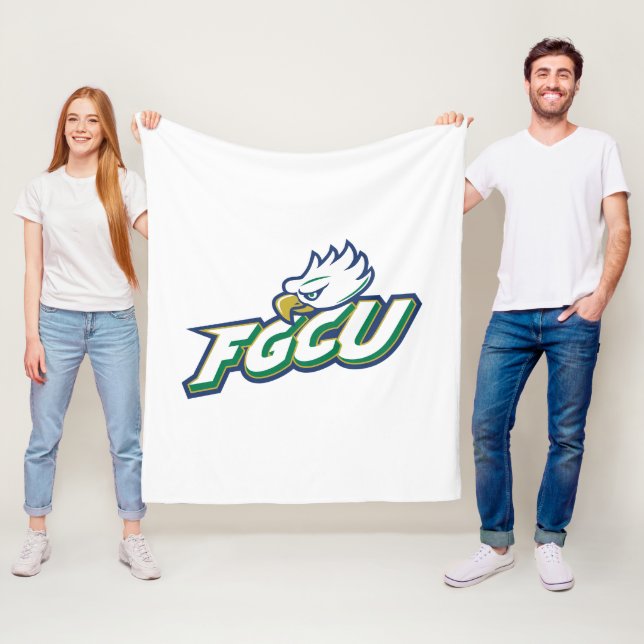 Florida Gulf Coast University | FGCU Azul Eagles Fleece Blanket (In Situ)