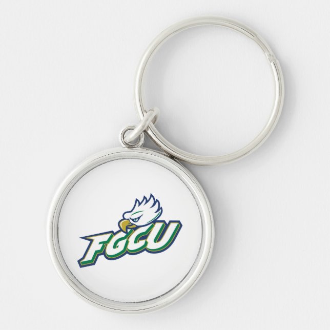 Florida Gulf Coast University | FGCU Azul Eagles Key Ring (Front)