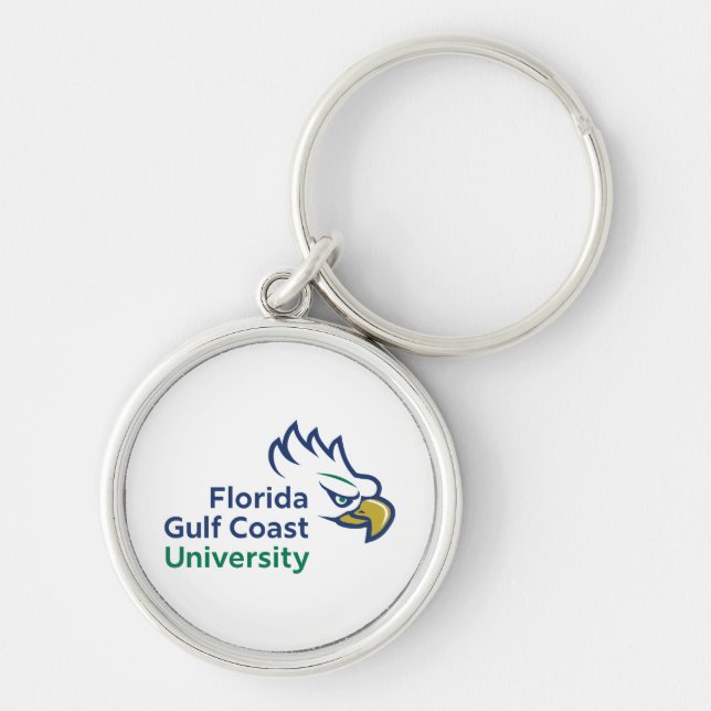 Florida Gulf Coast University | FGCU Azul Eagles Key Ring (Front)