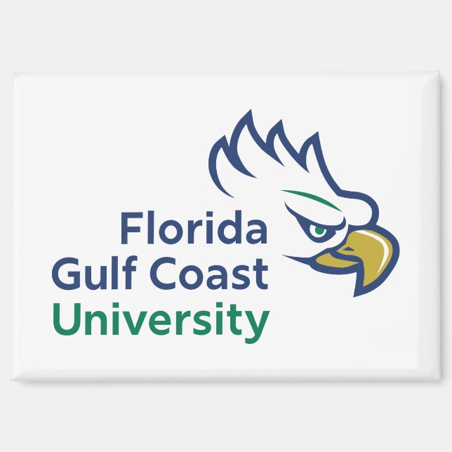 Florida Gulf Coast University | FGCU Azul Eagles Magnet (Front)