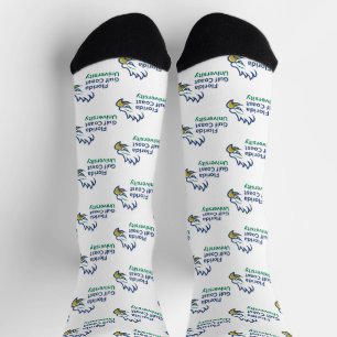 Florida Gulf Coast University FGCU Azul Eagles Socks
