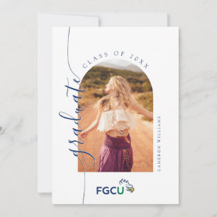 Florida Gulf Coast University Graduation Announcement