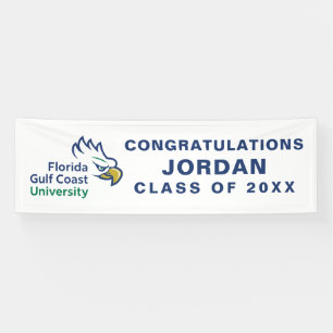 Florida Gulf Coast University Graduation Banner
